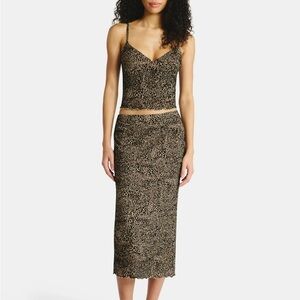 No Boundaries Animal Print Midi Dress